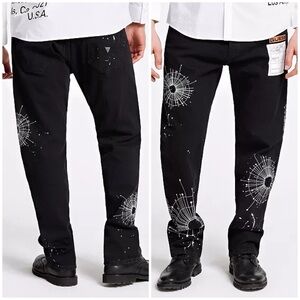 New GUESS Rodeo Regular Straight Jeans SZ 31